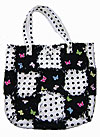 Quilted Rag Bag Style Tote Bag