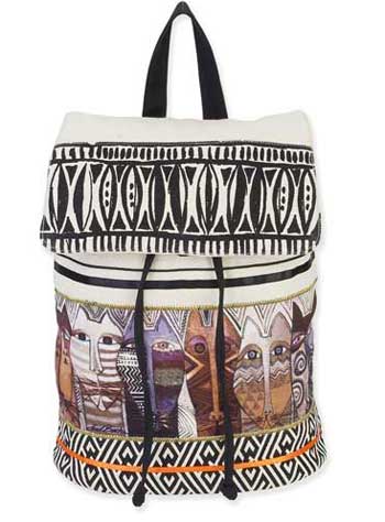 Native Felines Backpack - Click Image to Close