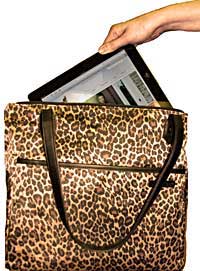 Cheetah Tabee Tablet Tote by Pouchee