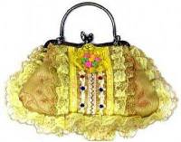 Victorian Style Evening Bag in Gold